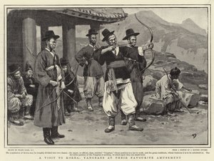 访问韩国，Yangbans在他们最喜欢的娱乐